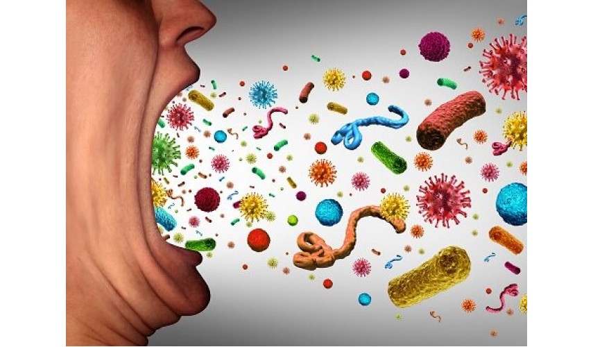 Elimina las bacterias en la boca